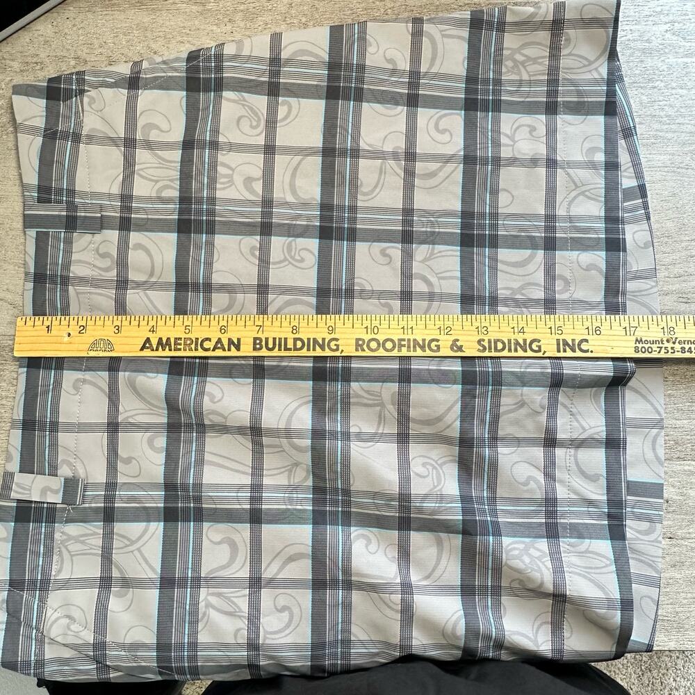 Nike Women Golf Skirt Skort Gray Plaid Med - Picture 8 of 9